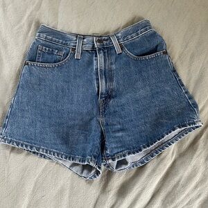 Levi denim shorts